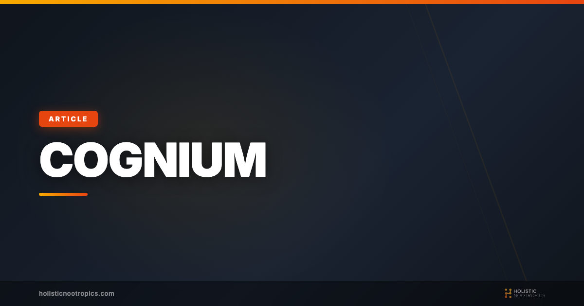 Cognium - Avoid This Cheap Nootropic