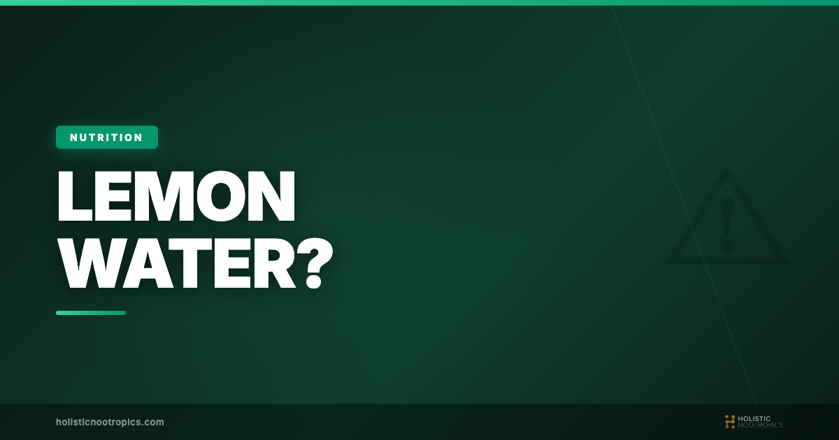 Does Lemon Water Break A Fast? - The Answer May Surprise You