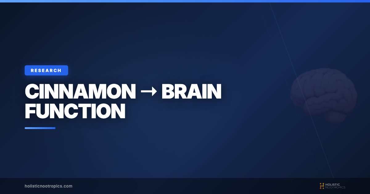 How Cinnamon Boosts Brain Function: Antioxidant, Anti-Inflammatory Effects