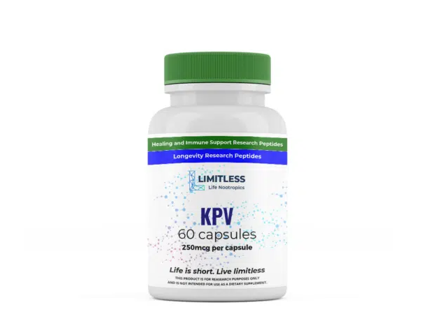 KPV Peptide Capsules by Limitless Life Nootropics