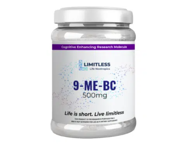 9-Me-BC Powder - 500mg - 1000mg by Limitless Life Nootropics