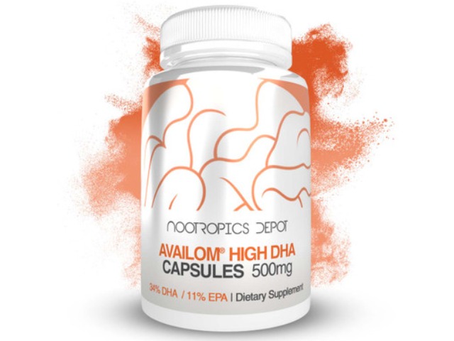 Nootropics Depot Availom® High Dha Capsules | 500mg | Minimum 34% ...