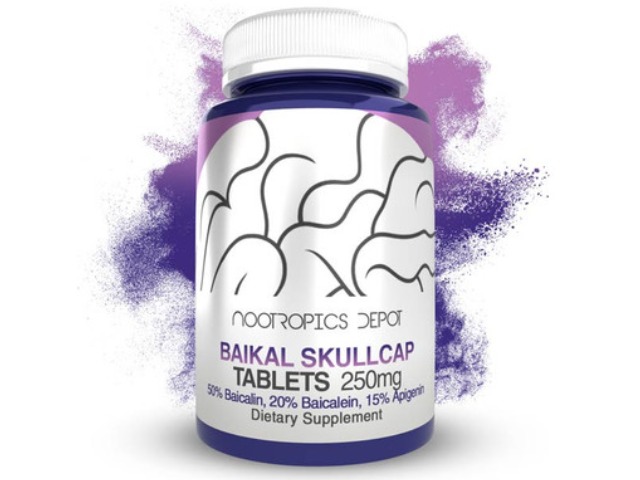 Nootropics Depot Buy Baikal Skullcap Tablets | Scutellaria Baicalensis