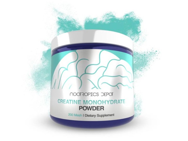 Creatine Monohydrate Powder (200 Mesh) by Nootropics Depot