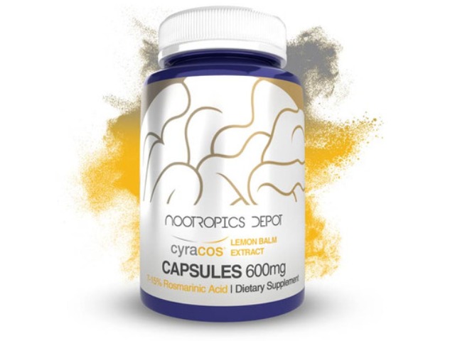 Cyracos Lemon Balm Extract Capsules | Melissa Officinalis by Nootropics Depot
