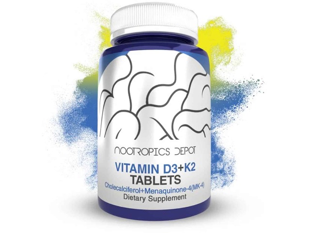Vitamin D + K2 by Nootropics Depot