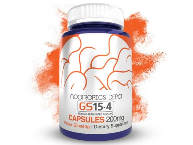 Nootropics Depot Buy Gs15-4 Panax Ginseng Capsules