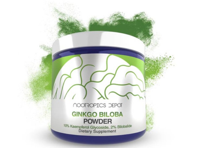 Nootropics Depot Buy Ginkgo Biloba Extract Powder