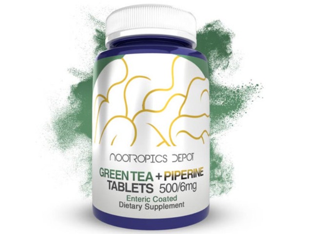 Nootropics Depot Buy Green Tea Extract Tablets | 45% Egcg Benefits