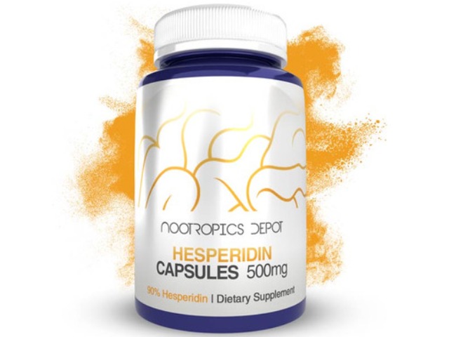 Hesperidin Capsules | 500mg | 90% Extract by Nootropics Depot