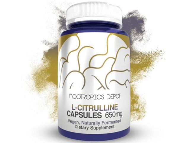 L-Citrulline Capsules | 650mg | Fermented & Vegan by Nootropics Depot