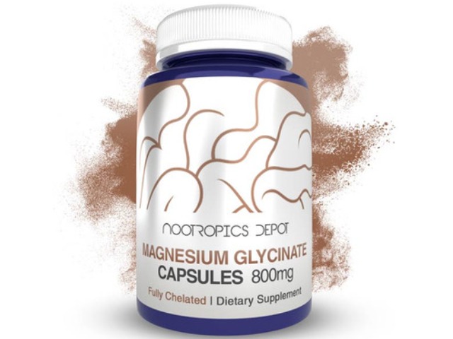 Magnesium Glycinate Capsules | 800mg by Nootropics Depot