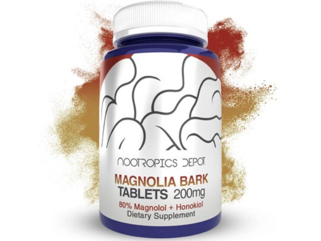 Magnolia Bark Extract Tablets | 200mg | Magnolia Officinalis by Nootropics Depot