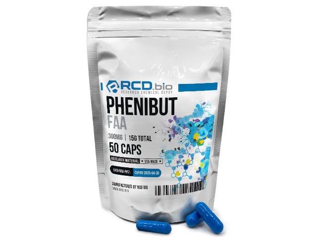 Phenibut FAA Capsules by Research Chemical Depot