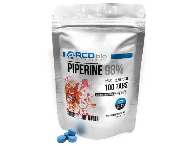 Piperine 98% Tablets by Research Chemical Depot