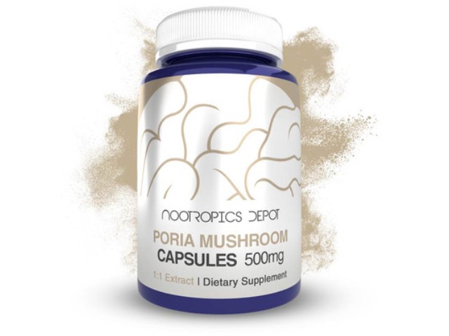 Buy Poria Mushroom Capsules | 500mg | See Wolfiporia by Nootropics Depot