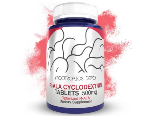 Optimized R-Alpha Lipoic Acid - R-Ala Cyclodextrin by Nootropics Depot
