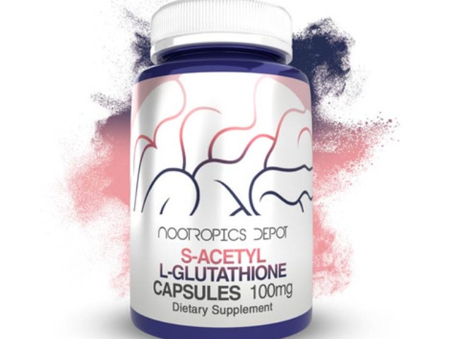 S-Acetyl L-Glutathione Capsules | 100mg by Nootropics Depot