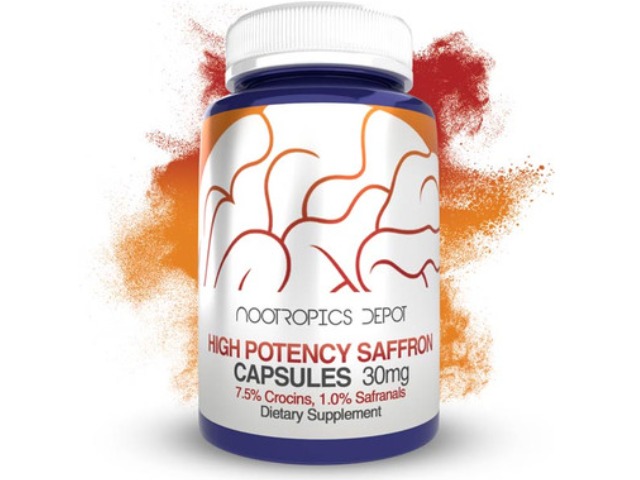 High Potency Saffron Extract Capsules | 30mg by Nootropics Depot
