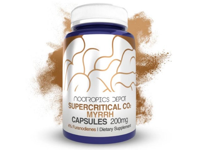 Supercritical Co2 Myrrh Extract Capsules by Nootropics Depot