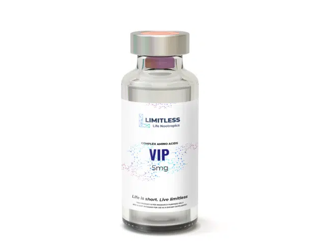 Limitless Life Nootropics VIP (Vasoactive Intestinal Peptide) 5mg | 99% Purity by Nootropics Depot