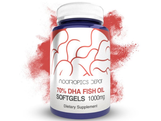 Omega 3 Fish Oil Capsules | 70% Dha | 1000mg Softgels by Nootropics Depot